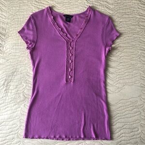 ✨SOLD✨ Women’s pink Moda International top
